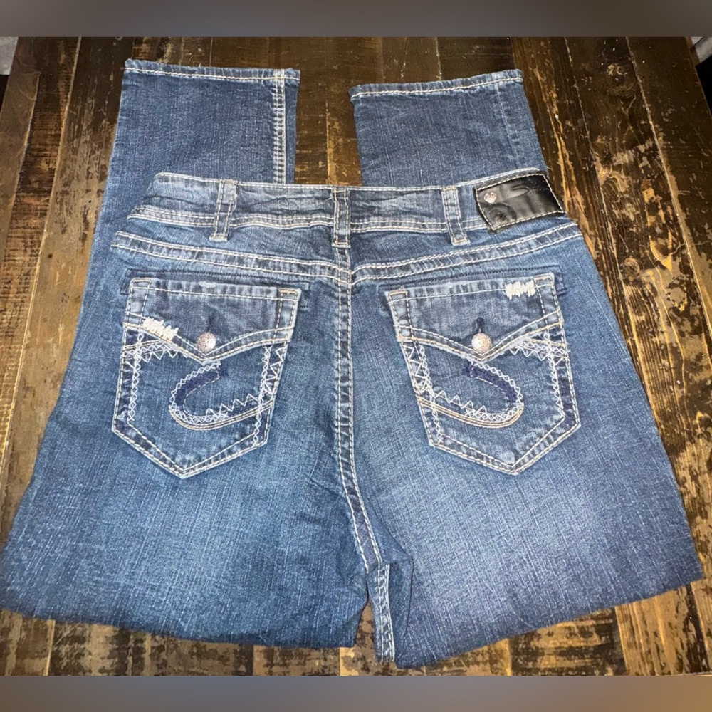 Silver Suki Mid Capri